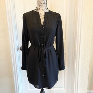 NWT Como Vintage Sheer Black Dress - XS